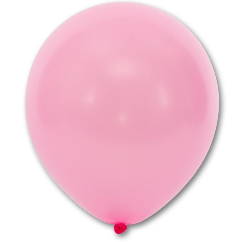 Воздушные шары Весёлая Затея, пастель розовый, 50 шт. размер 10&quot; #1102-1558