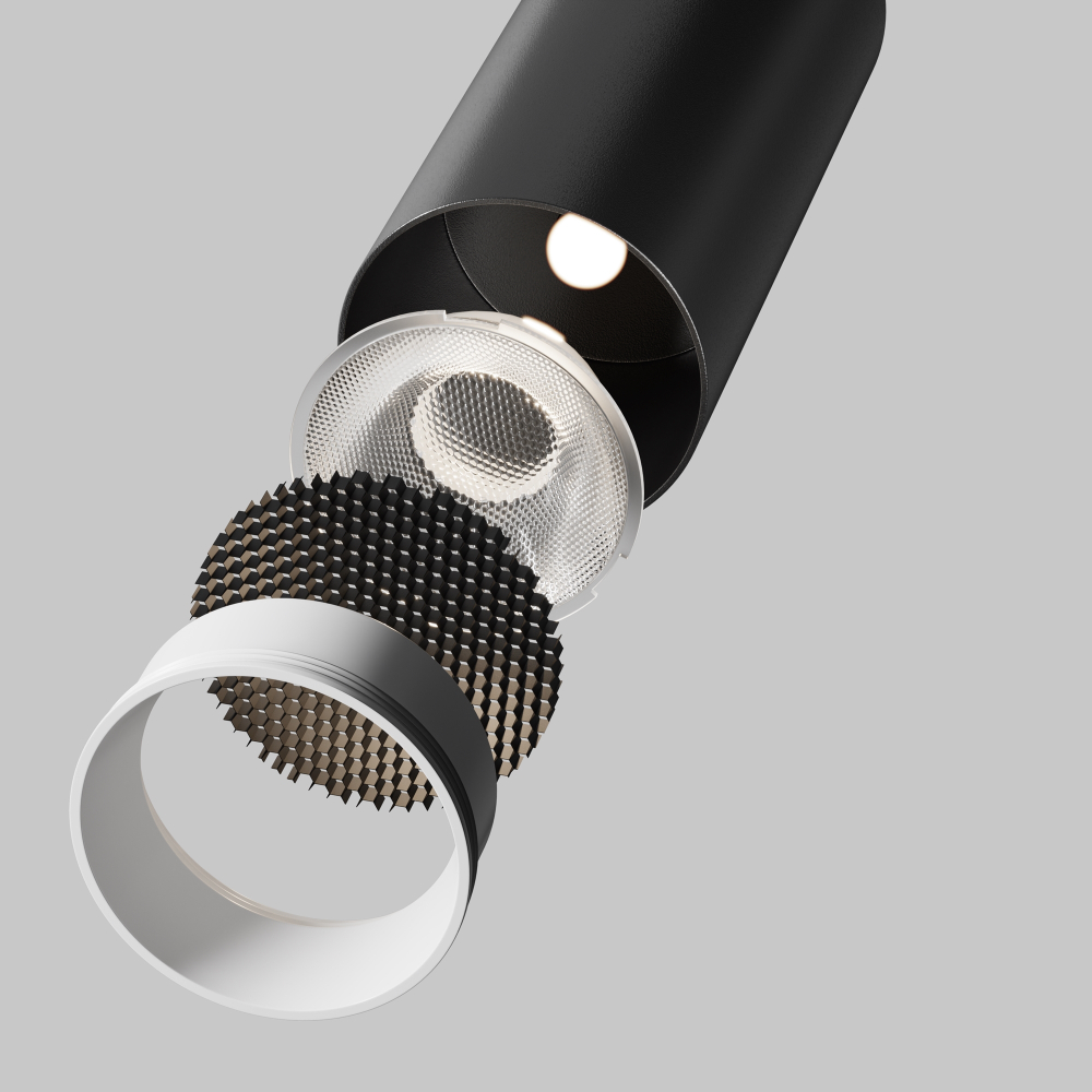 Накладной светодиодный светильник Maytoni FOCUS LED C055CL-L12W4K-SS-B