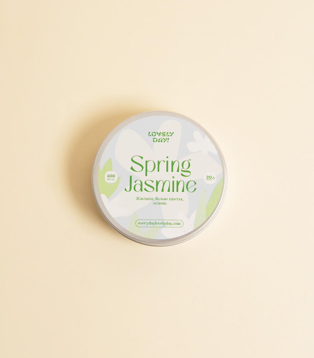 Ароматическая свеча в металле Spring Jasmine 100 ml