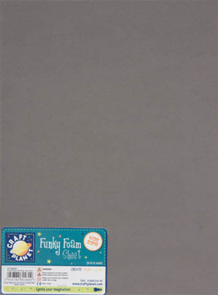 Фоамиран, 230 x 300 x 2 мм, цвет серый, 1 лист