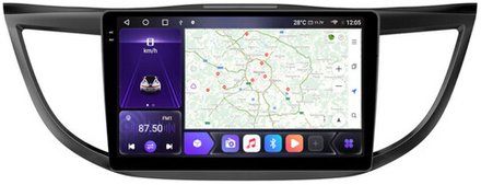 Магнитола для Honda CR-V 2012-2018 - Carmedia OL-1641 QLed+2K, Android 12, TS10,  CarPlay, 4G SIM-слот