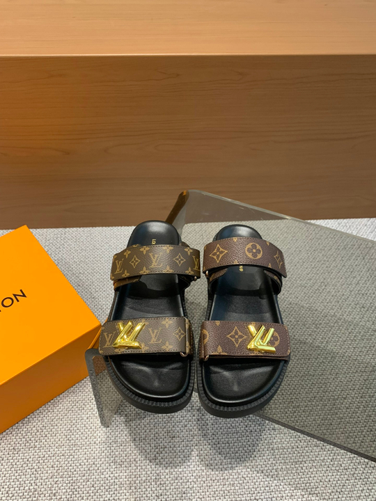 Louis Vuitton Bom Dia Flat Comfort Mule