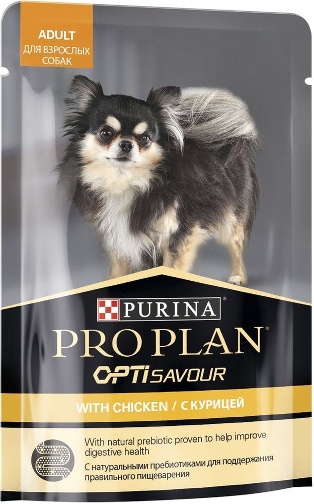 ProPlan 85г пауч Adult Влажный корм для собак Курица