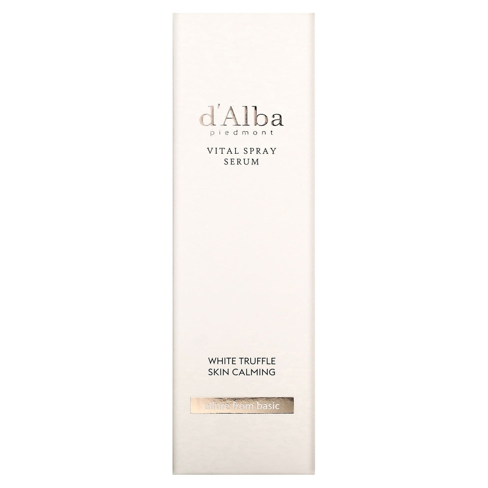 d'Alba, Сыворотка-спрей с белым трюфелем, 100 мл (3,38 жидк. Унции)