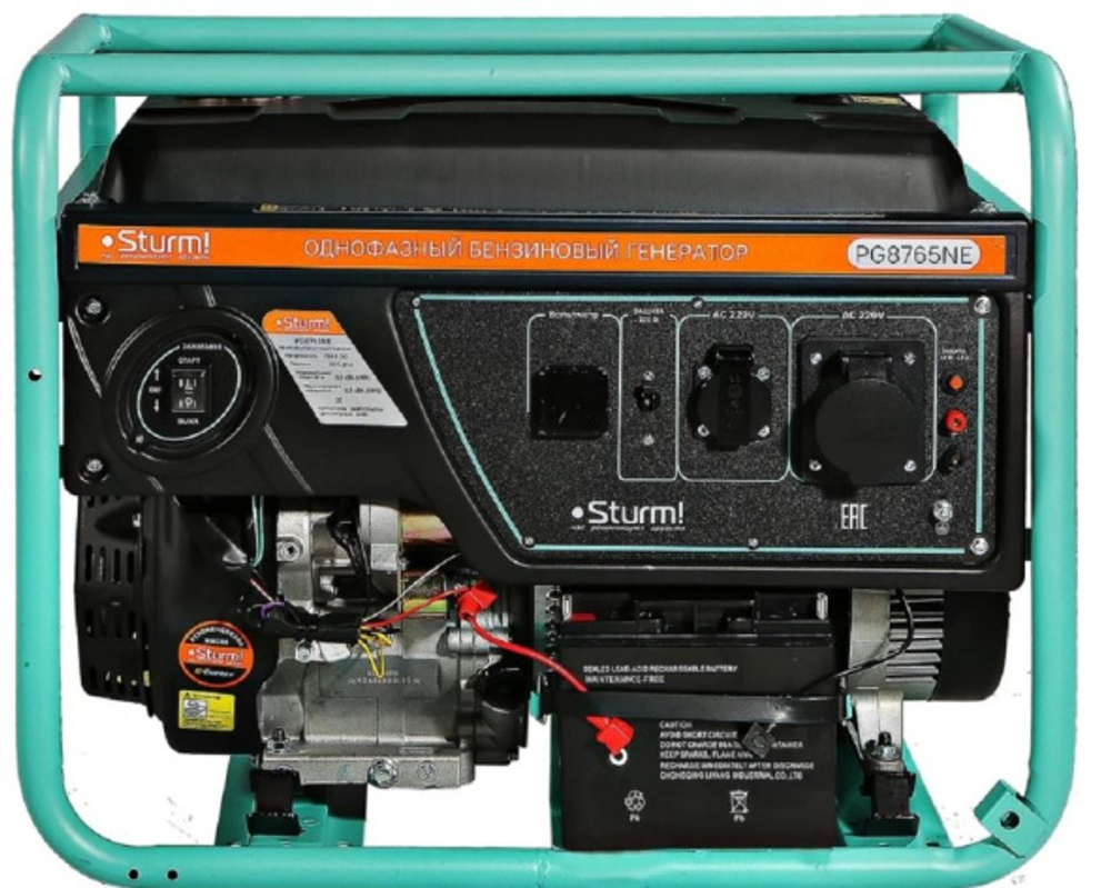 Генератор бензиновый Sturm PG8765NE