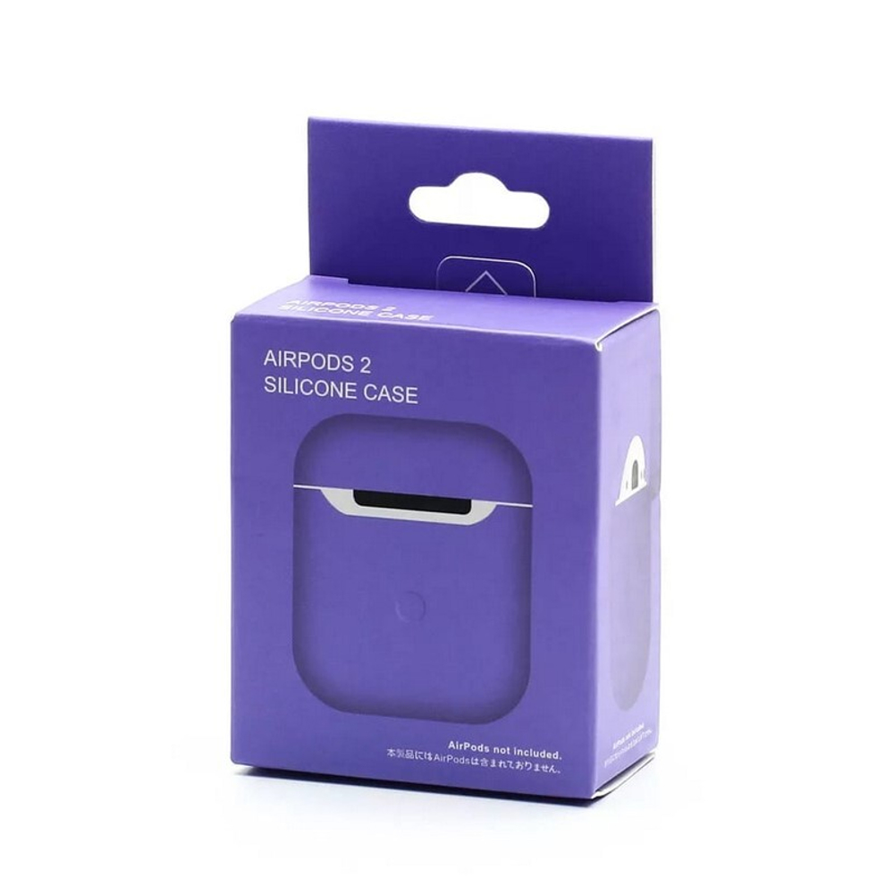 Чехол для AirPods/AirPods 2 Slim Purple (пурпурный)