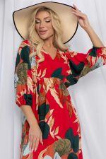 Платье Неповторимая (красное) П13137-34М LT Collection