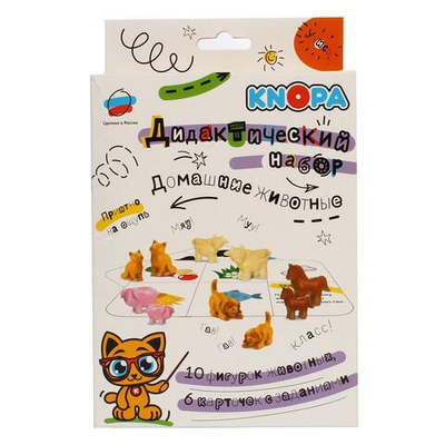 Дидактический набор. Домашние животные (КНОПА)