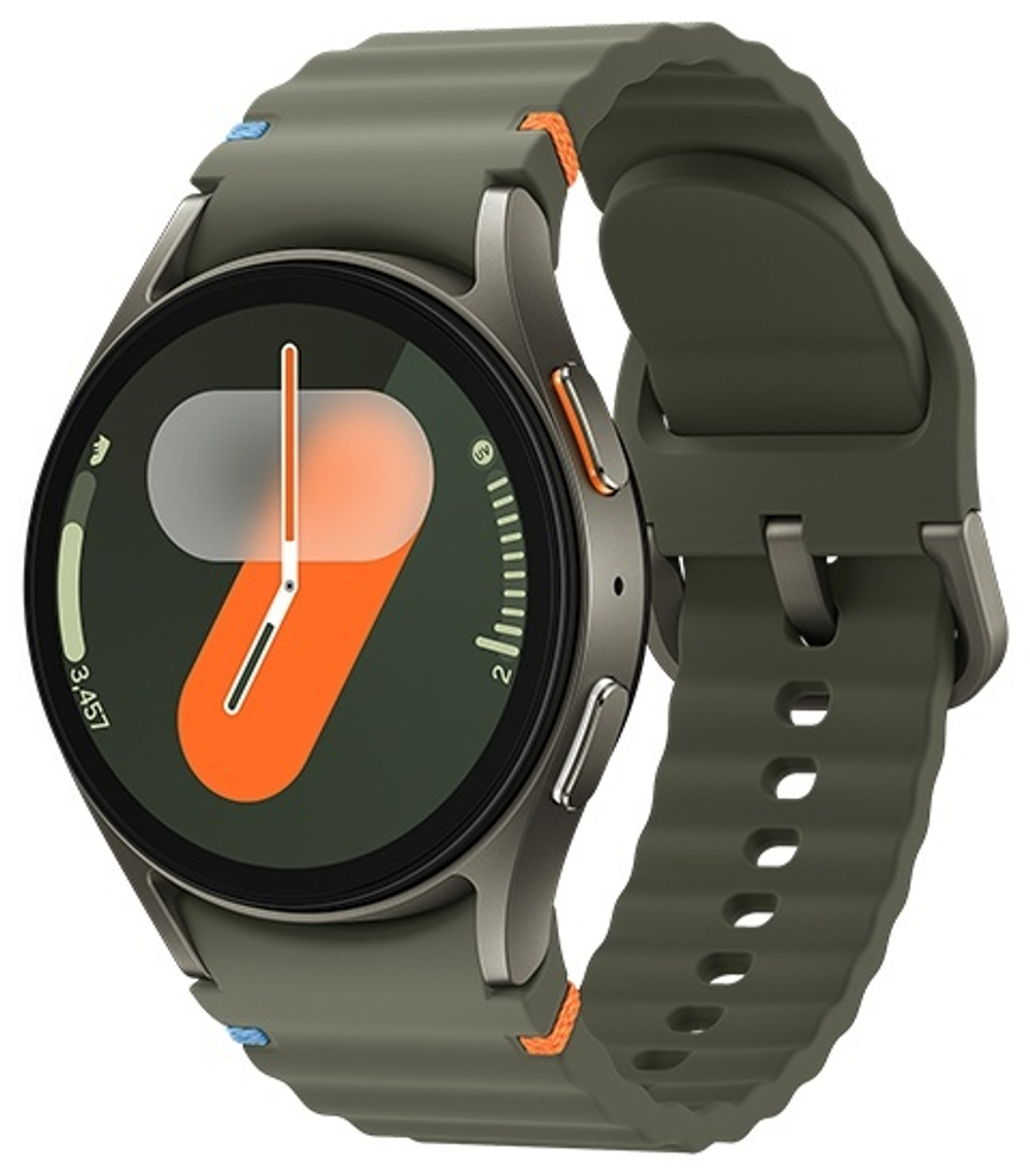 Смарт-часы Samsung Galaxy Watch7 40 мм графитовый-зеленый