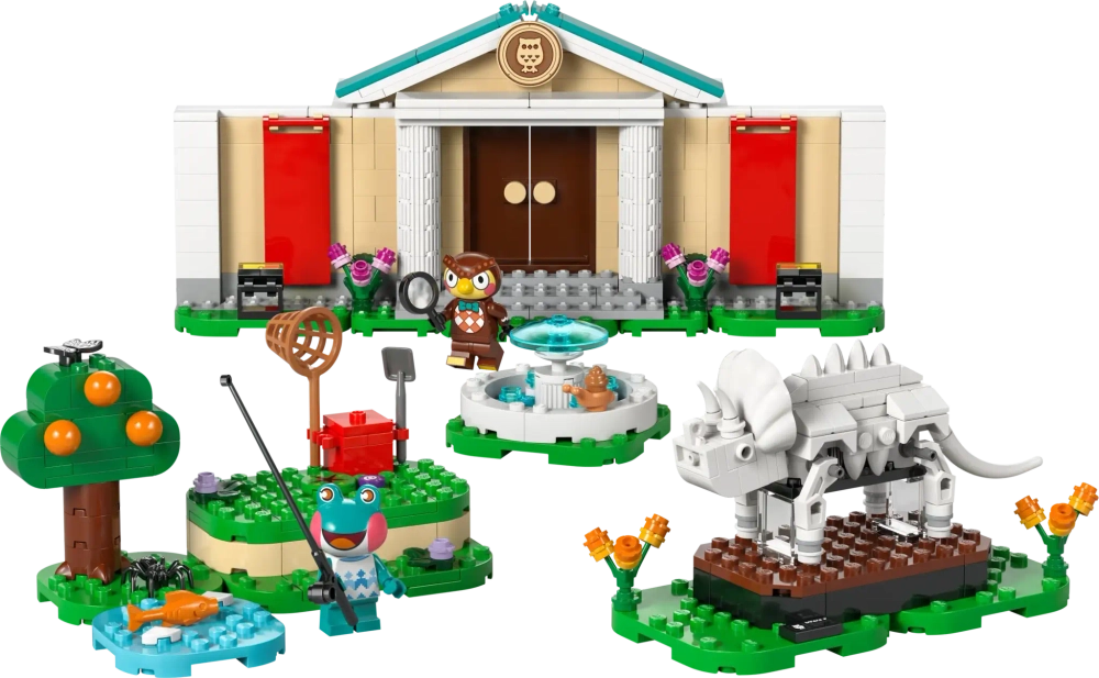 Конструктор LEGO Animal Crossing 77056 Музейная коллекция Блатерса