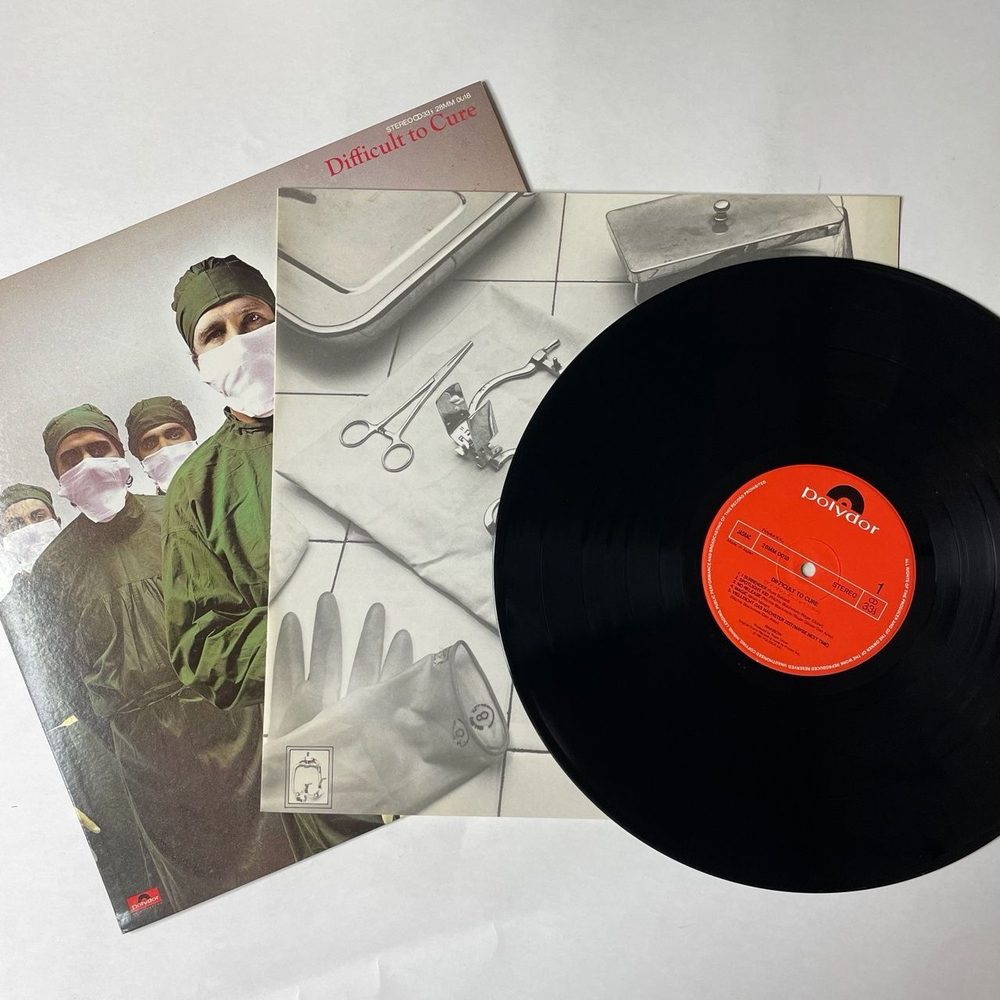 Винтажная виниловая пластинка LP Rainbow Difficult To Cure (Japan 1981) (No Obi) Freedom Fighter