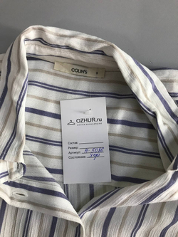 Блузка Colin's тонкая, маркировка S, визуально на 44 размер