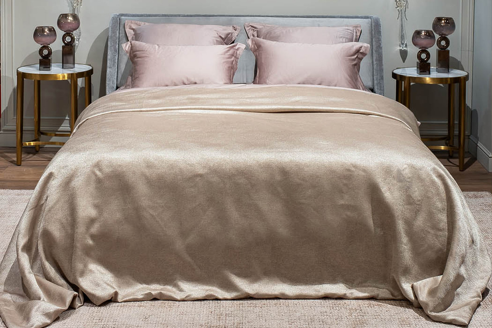 Покрывало 260x260 Garda Decor Fiji бежевое 121GD-F260POKR ED