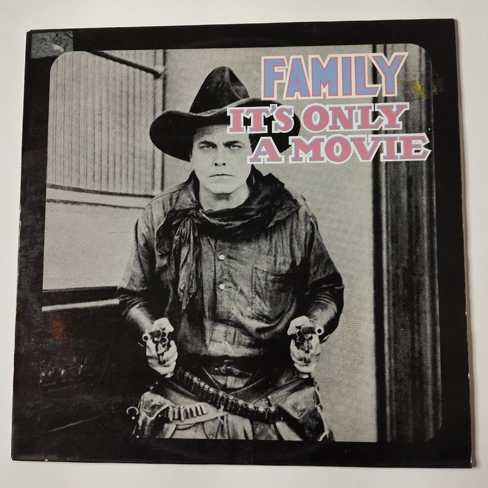 Винтажная виниловая пластинка LP Family It is Only A Movie (Germany 1984)