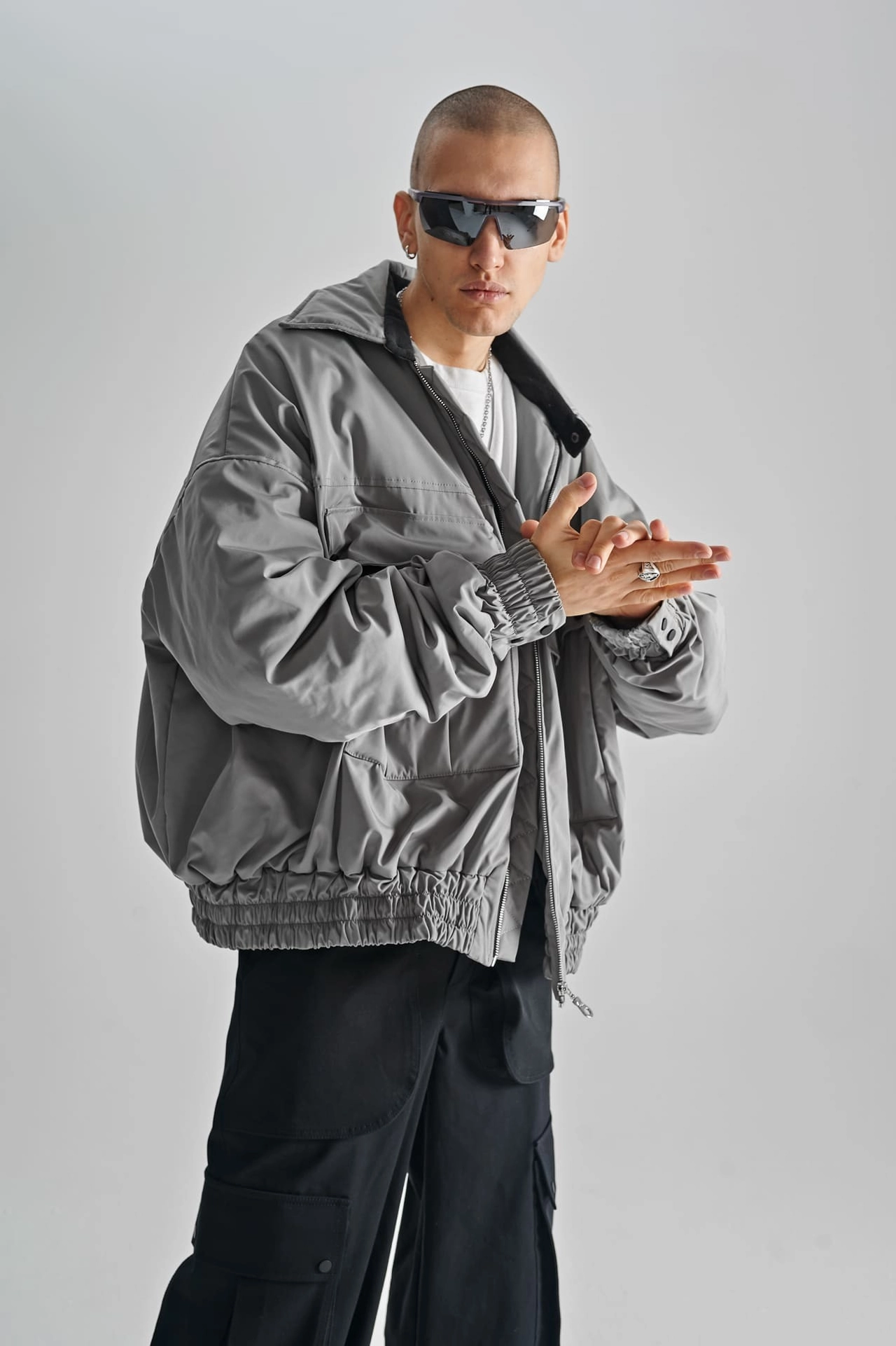 Бомбер оверсайз "FLIGHT"