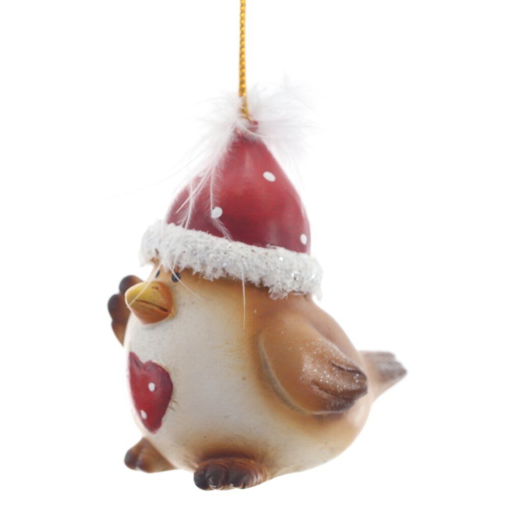 GAEM Фигурка декоративная подвесная "Птичка", L5 W5,5 H6,5 см, 2в.