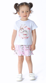 Футболка трикотажная для девочки 0-2 года Fleur de Vie