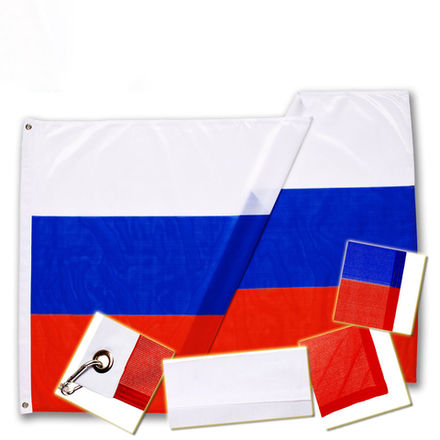 Флаг России РФ КАТЕГОРИЯ ПРЕМИУМ