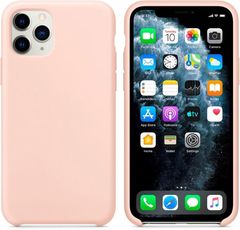 Силиконовый чехол Silicon Case Premium для iPhone 11 Pro Max (Pink Sand) 100% ORG