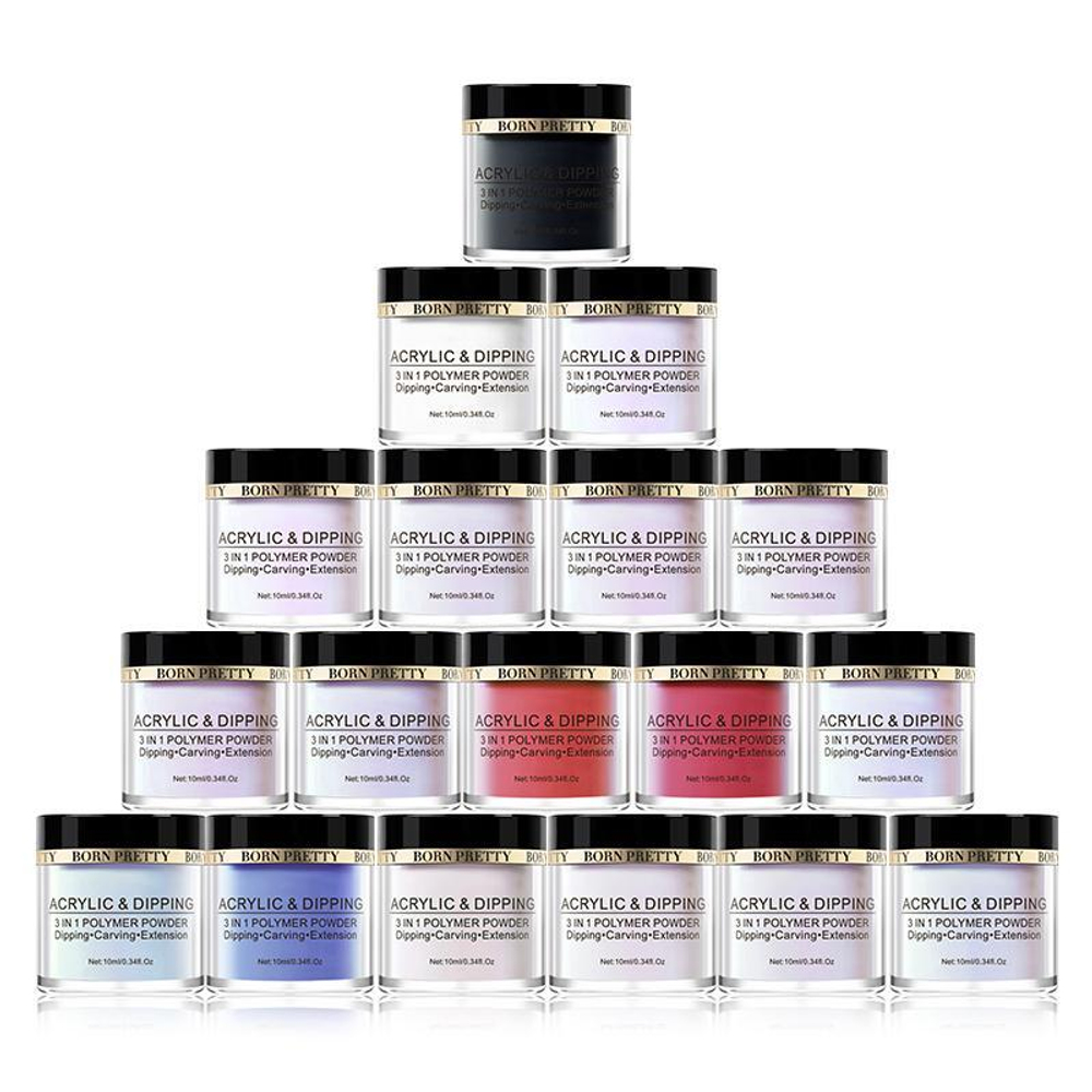 Акриловая пудра Born Pretty 44904-18 Dipping Powder 3 IN 1 10 мл