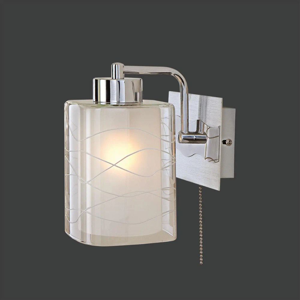 Citilux Прима CL160313 Бра с выключателем Алюминий Хром