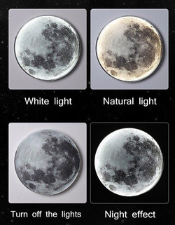 Шикарный космический светильник, который можно вешать на стену и на потолок