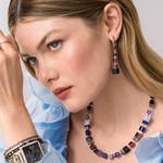 Колье Coeur de Lion Blue-Purple 3039/10-0708
