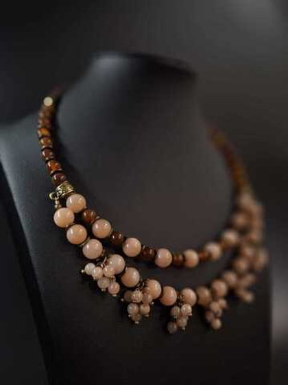 Колье "Осенний сонет"