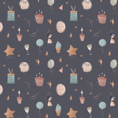 Акварельный День Рождения