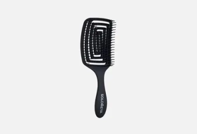 SOLOMEYA Расческа для сухих и влажных волос АРОМАТ ВИНОГРАДА лопатка Solomeya Wet Detangler Brush Paddle Grape (1 шт.)