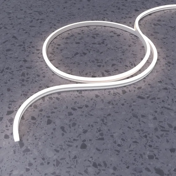 Гибкий неон 17х12 24В 12Вт/м Цветной (RGB) + 4000K IP67 5м Led Strip 432004