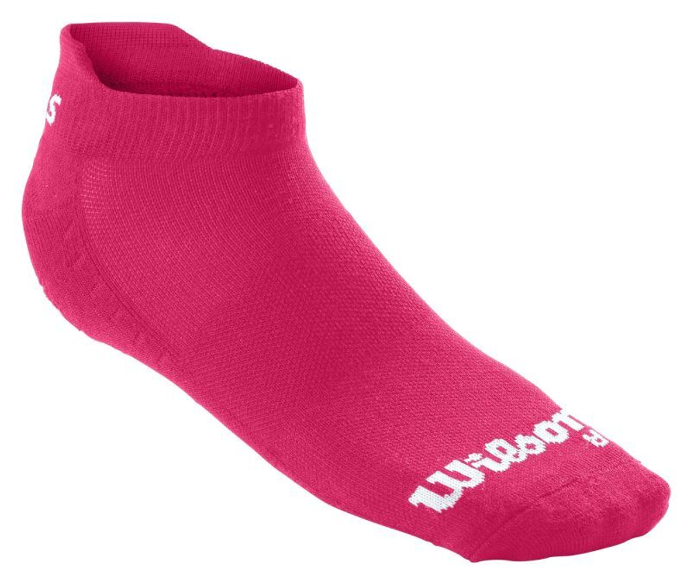 Теннисные носки Wilson Kaos II No Show Sock 1P - love potion/white