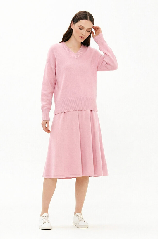 4914 Юбка женская (розовый)