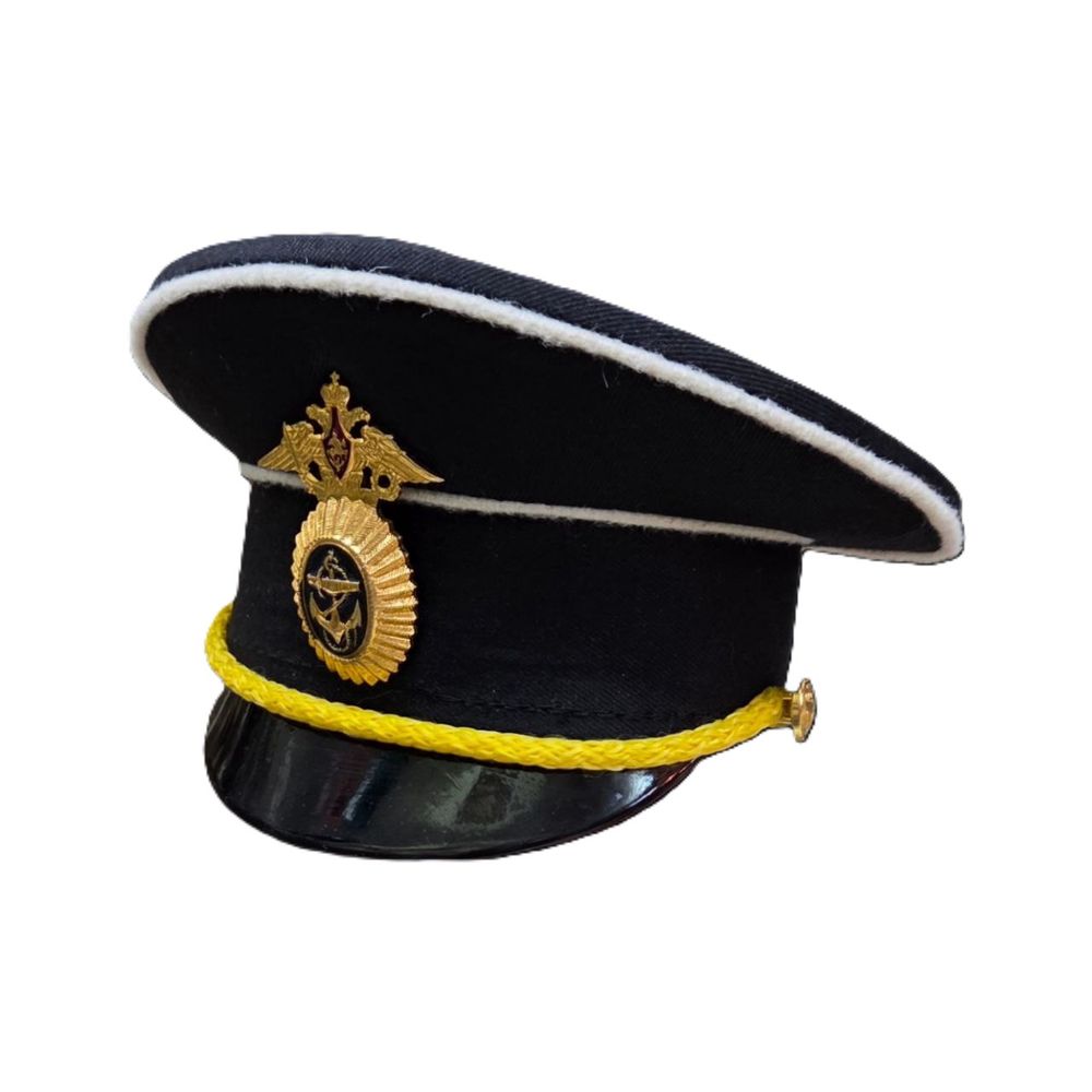 Фуражка сувенирная миниатюрная ВМФ России (черная)