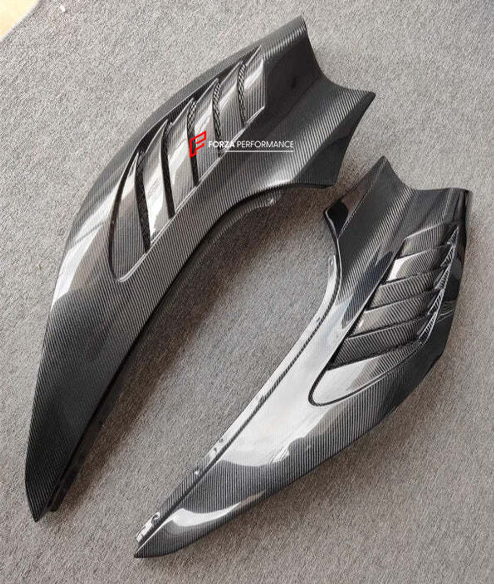 Карбоновые передние крылья для McLaren 720S 2017-2023 МакЛарен тюнинг