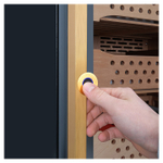 Шкаф для сигар MEYVEL MC-272BK (PRO)