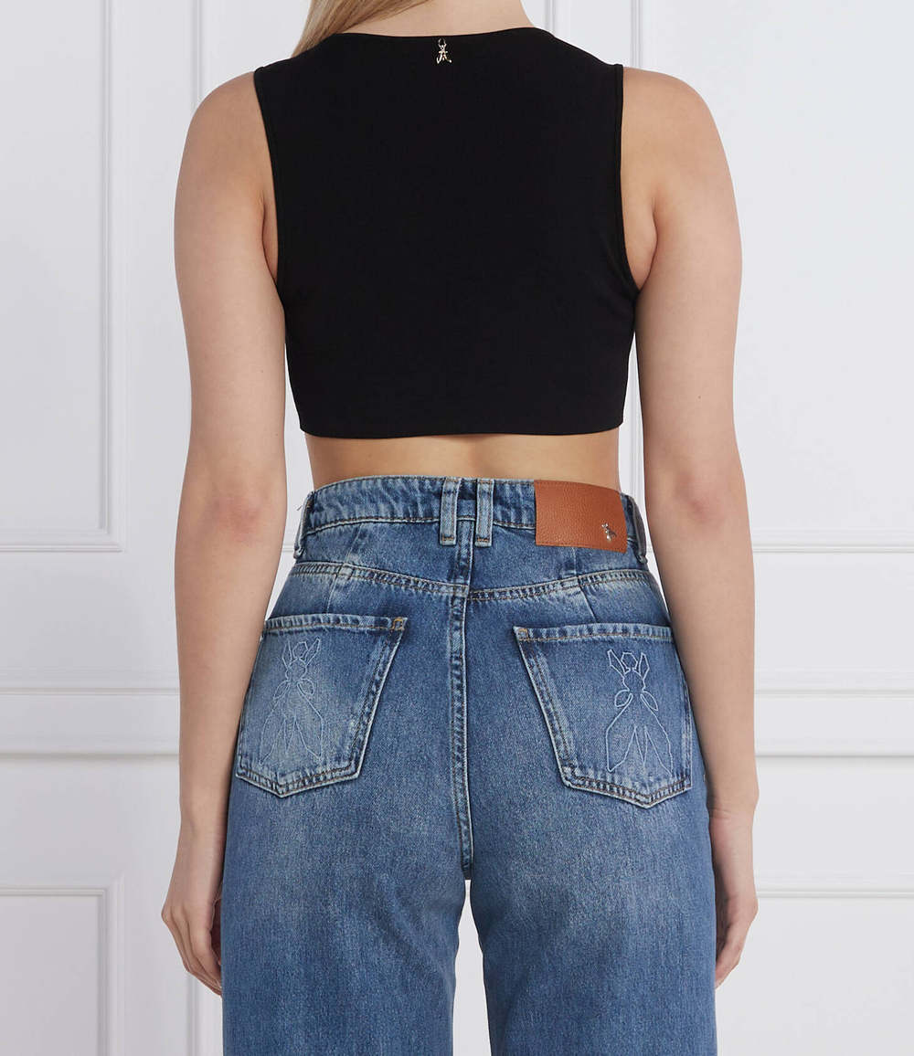 топ Patrizia Pepe - черный(8K0110 K082)