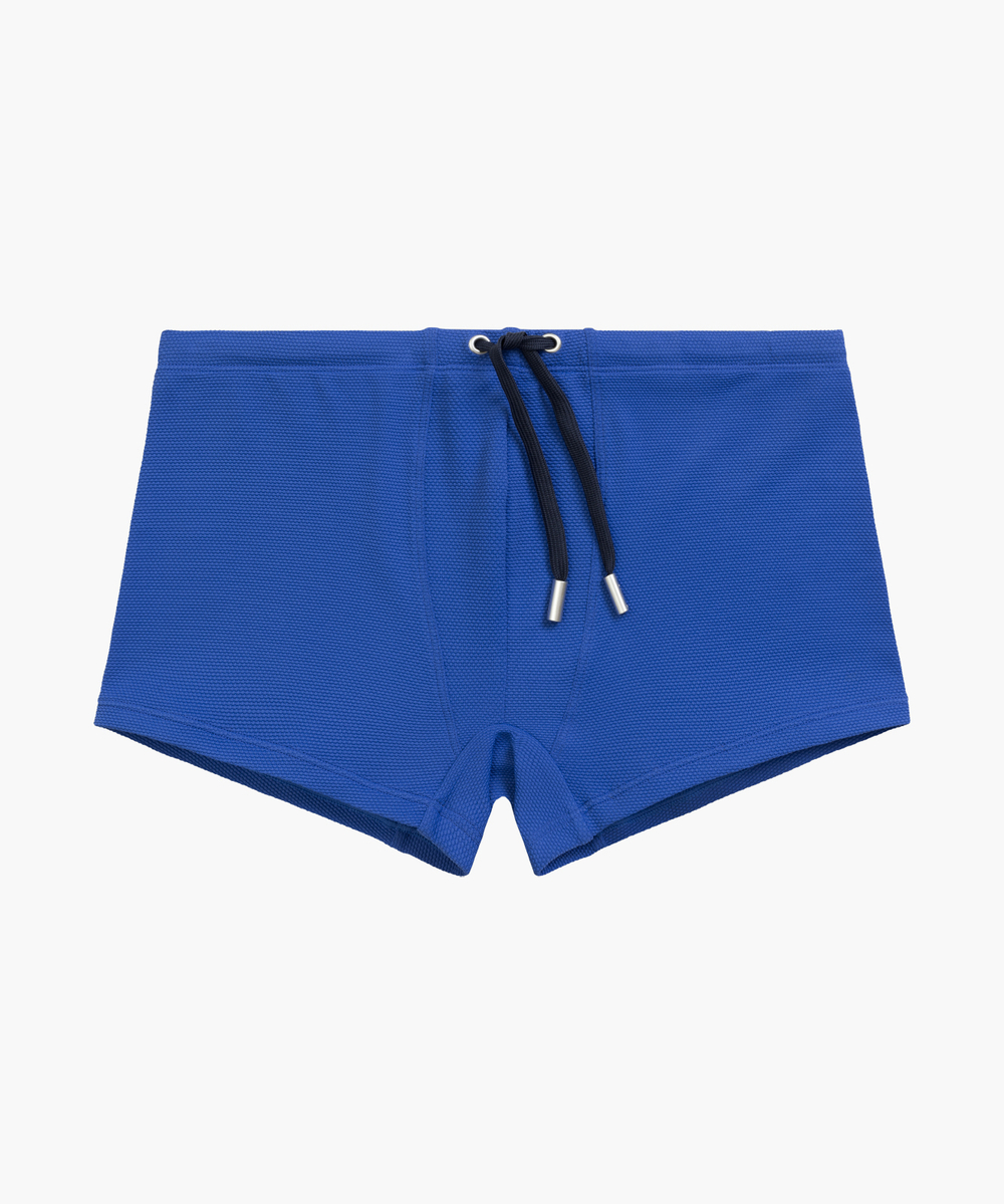 Купальные шорты мужские Atlantic, 1 шт. в уп., полиамид, неоново-голубой, KMS-322