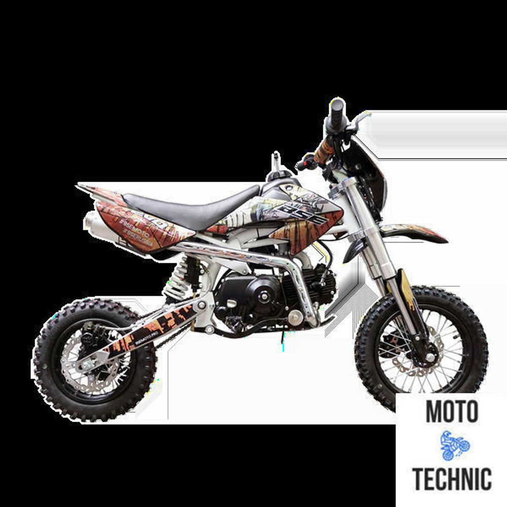 Питбайк BSE EVO 110e Samurai SA 14/12 (Полуавтоматическая КПП)