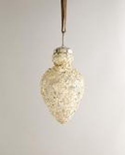 ZARA HOME ЕЛОЧНЫЙ ШАР С ЭФФЕКТОМ КРАКЛЕ, СЕРЕБРЯНЫЙ