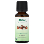 NOW Foods, Органические эфирные масла, гвоздика, 1 жидк. унц. (30 мл)