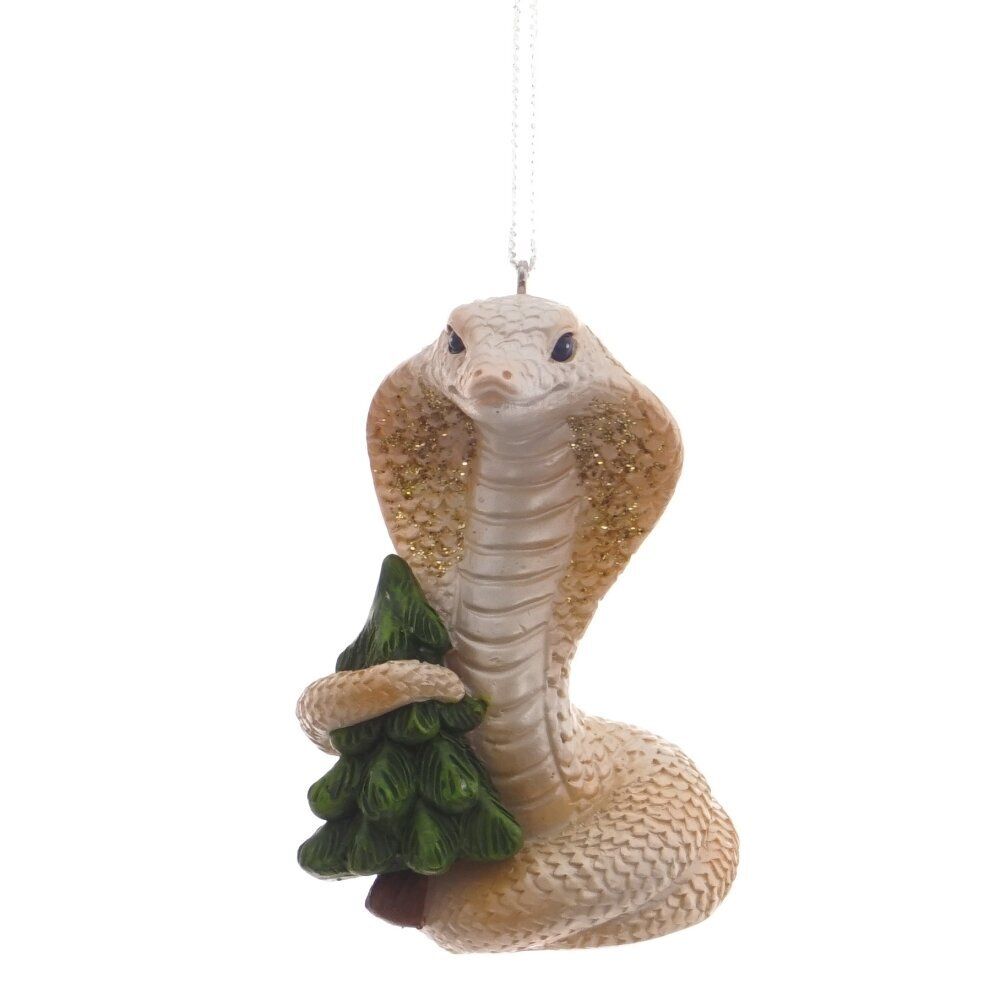 GAEM Фигурка декоративная подвесная "Змея", L4 W4 H7 см, 4в.