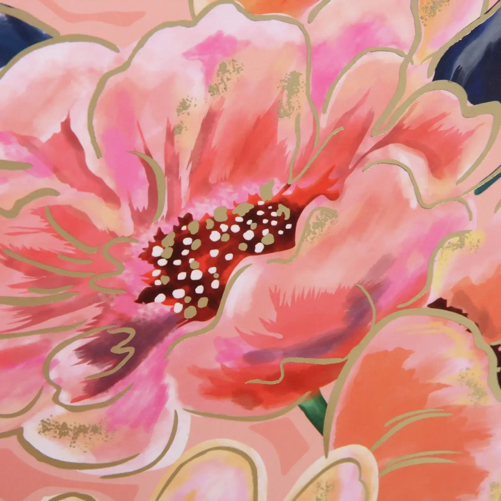 Пакет подарочный «Изящные цветы» 26*32*10 см, микс