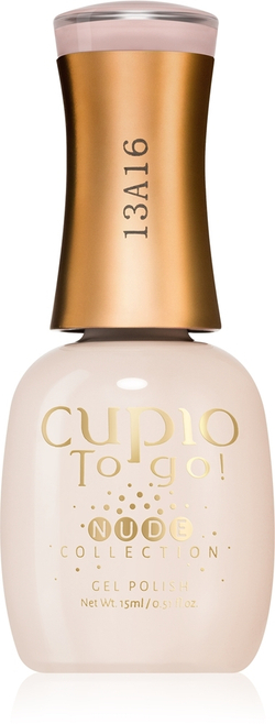 Cupio To Go! Nude - Гибридный лак для ногтей с использованием ультрафиолетовой / светодиодной лампы, 15 ml