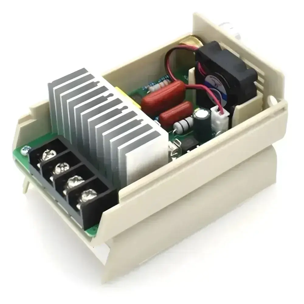 Регулятор мощности ТЭН 4000 Вт (4кВт), с охлаждением, регулятор напряжения