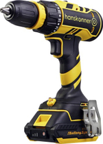 Дрель-шуруповерт аккумуляторная HANSKONNER HCD1865C