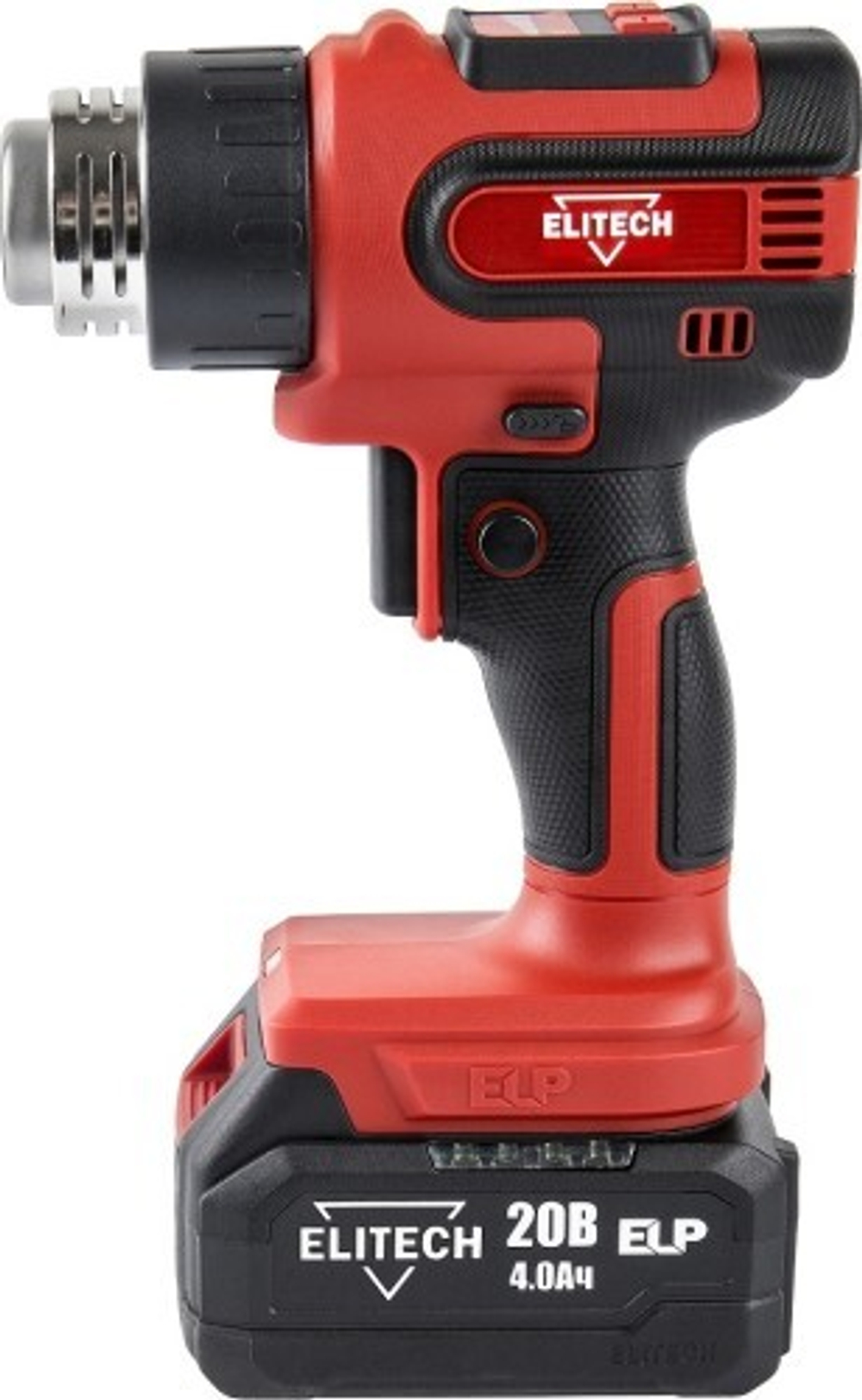 Фен строительный ELITECH ТВА 20СЛ5 аккумуляторный 205707