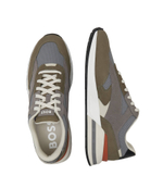 Кроссовки Kurt_Runn_nupf BOSS BLACK - хаки(50498901)