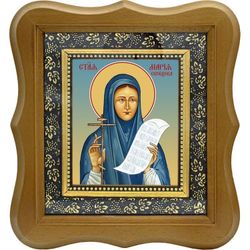 Мария Парижская (Скобцова) мученица. Икона на холсте.