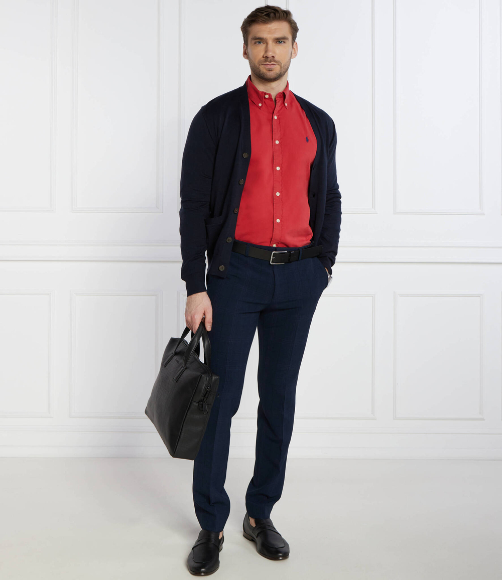 Рубашка POLO RALPH LAUREN - красный(710937993)